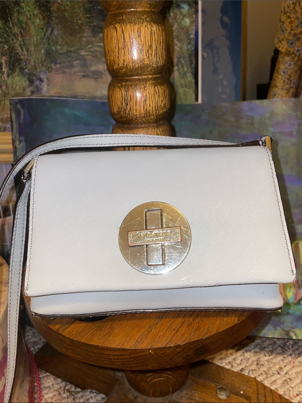 Kate Spade Light Blue Crossbody Bag